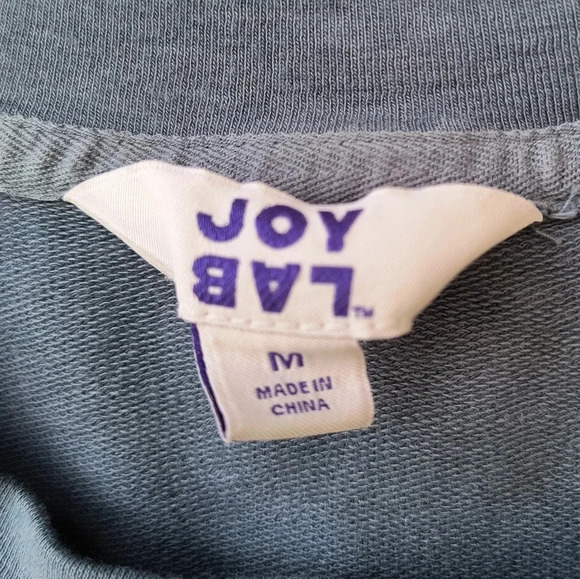 JoyLab Women's French Terry Tie Dye Pullover Lightweight Stretchy Sweatshirt, M - Picture 4 of 7